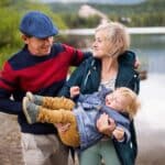What is a self directed ira; senior-couple-with-little-boy-at-the-lake