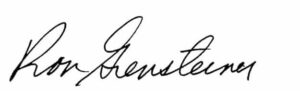 Ron Grensteiner Signature