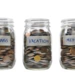 The best annuity and cd rates in indiana picture of 3 glass jars filled with coins labeled savings, pension and retirement