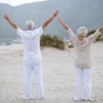 Lincoln optiblend 5 review old couple standing on beach