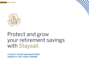 Knighthead Staysail MYGA Annuity Brochure Cover.