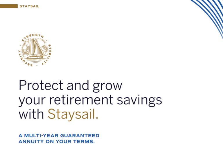 Knighthead staysail myga annuity brochure cover.
