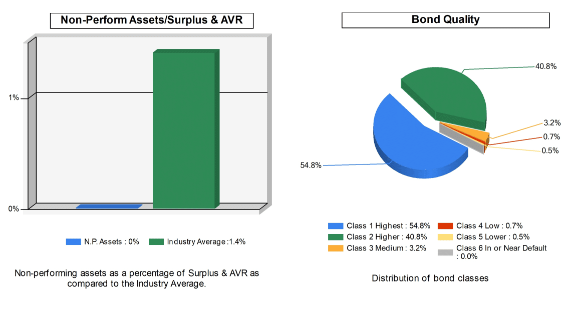Americo bond quality and non-performing assets