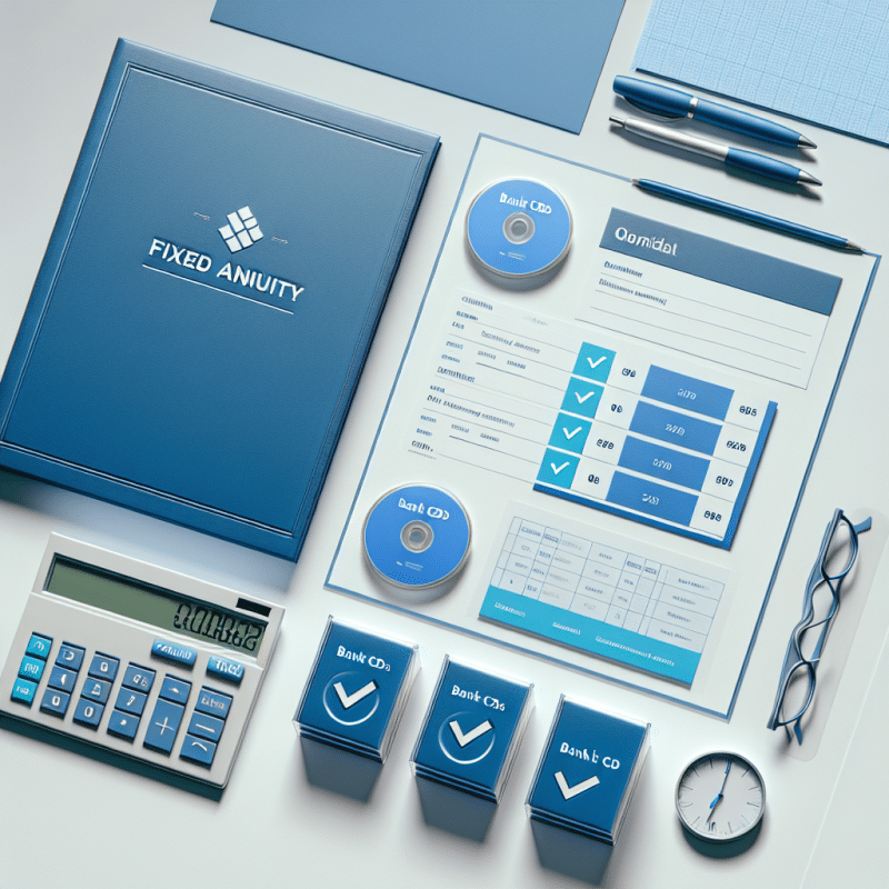 “fixed annuity vs. Cds side‑by‑side comparison”