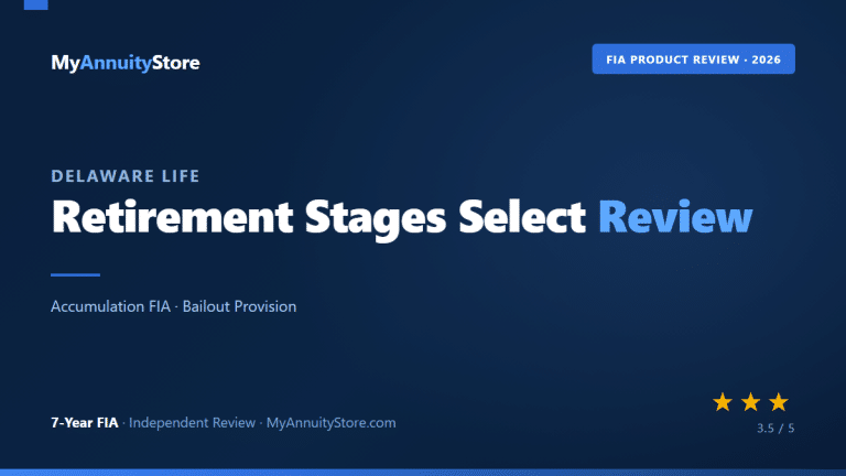 Delaware Life Retirement Stages Select Review (2026): Rates, Pros & Cons