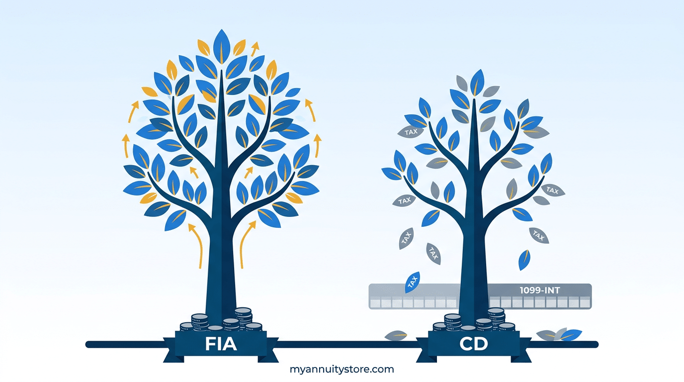Fixed Index Annuity vs CD: Which Earns More?