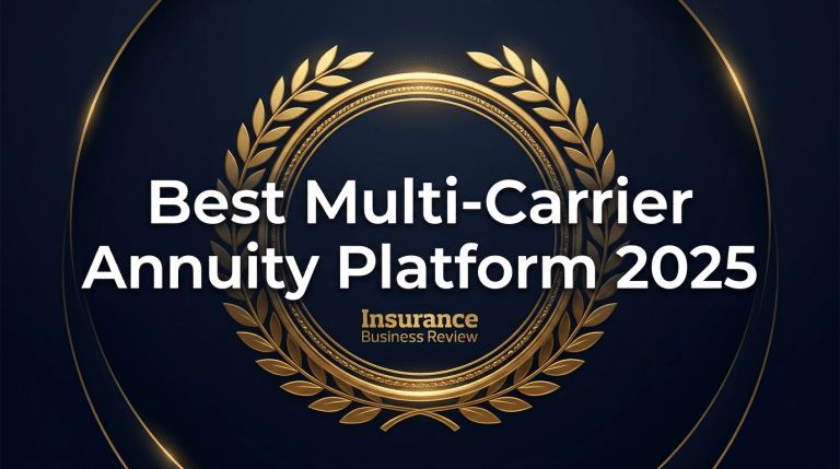 2025 Best Multi-Carrier Annuity Platform - Insurance Business Review award