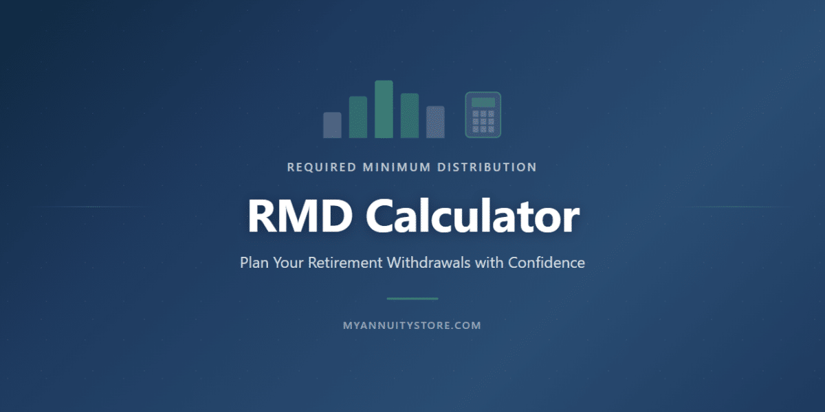 Rmd calculator showing required minimum distribution amounts by age