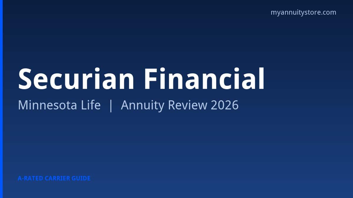 Securian financial annuity review 2026 - rates, ratings, and products