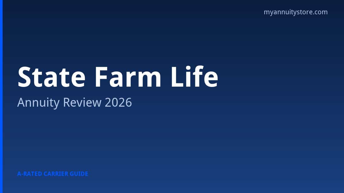 State farm life annuity review 2026 - rates, ratings, and products