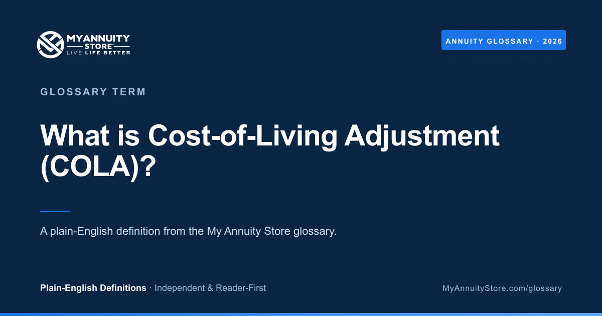 Multiplicity Cola Cost-of-Living Adjustment (COLA)