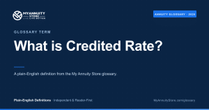Credited rate