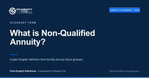 Non-qualified annuity
