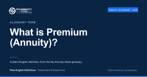 Premium (annuity)