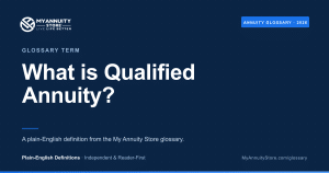 Qualified annuity