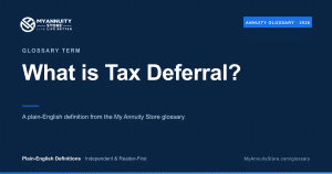 Tax deferral