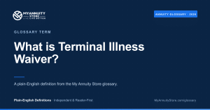 Terminal illness waiver