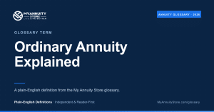 Ordinary annuity