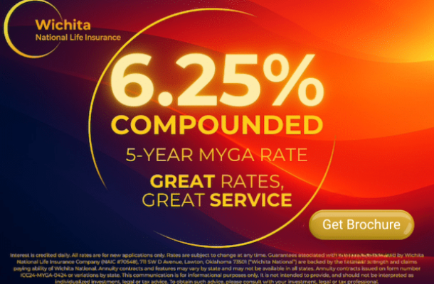 wichita annuity ad with button